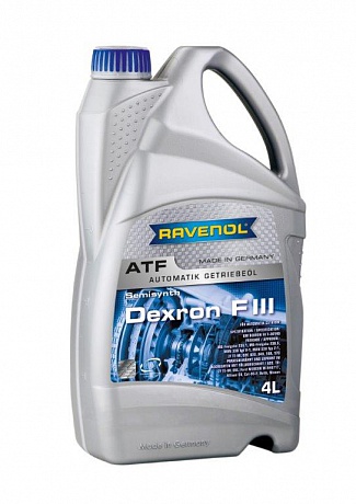 Трансмиссионное масло RAVENOL ATF Dexron F III ( 4л) new