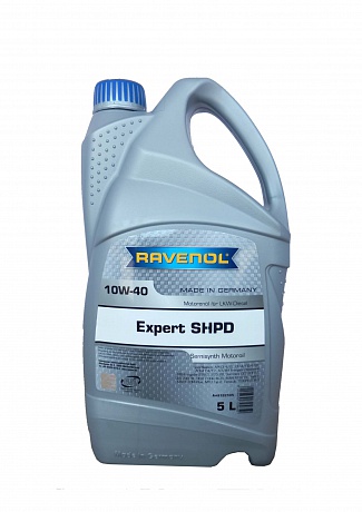 Моторное масло RAVENOL Expert SHPD SAE10W-40 ( 5л) new