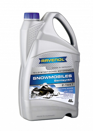 Масло для 2-Такт снегоходов RAVENOL Snowmobiles Teilsynth. 2-Takt ( 4л) new